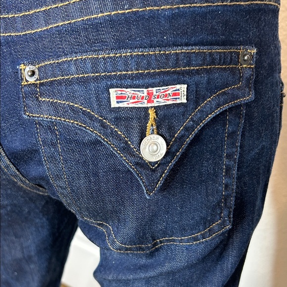 Hudson Jeans Women's Deep Indigo Boot Cut Size 10 - Picture 3 of 10